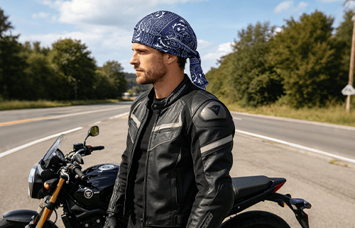 Elastic Cycling Sports Cap – image 11