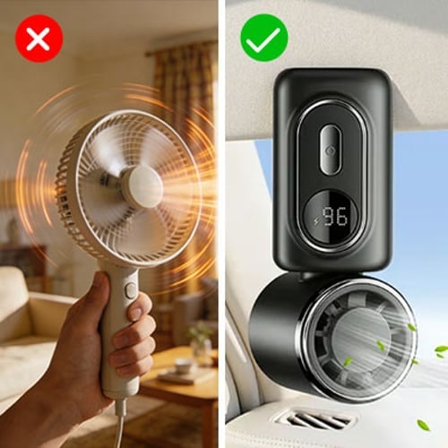 AirNova – Portable 3-in-1 Personal Cooling Fan – image 10