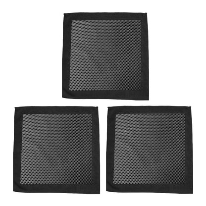LumeGloss – Professional Synthetic Clay Towel – Black / 3 Pcs