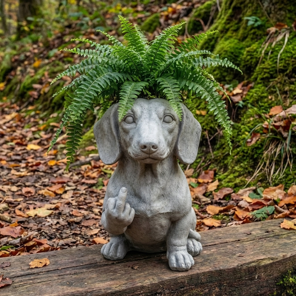 BullyPot - Decorative Dog Planter – Dachshund