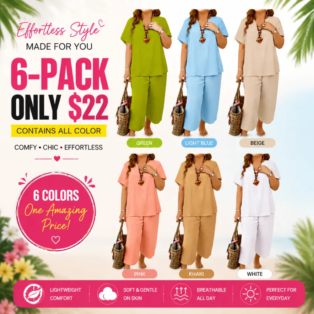 SoftEase – Relaxed Fit Outfit Set – 6-SETS A / XS
