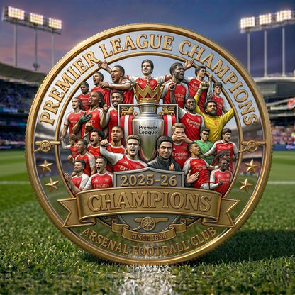 ArsenalVault – 2025–26 Premier League Winners Coin – Buy 1
