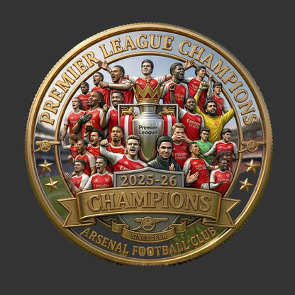 ArsenalVault – 2025–26 Premier League Winners Coin – image 4