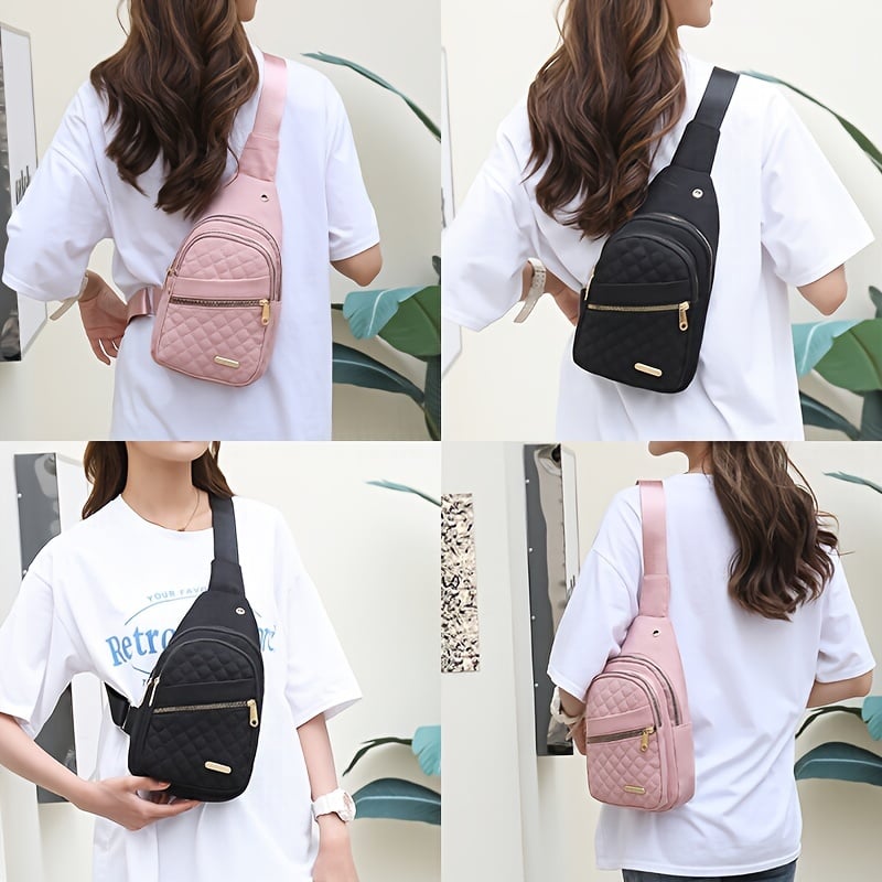 LuxeCarry – Minimalist Solid Color Crossbody Bag – image 6