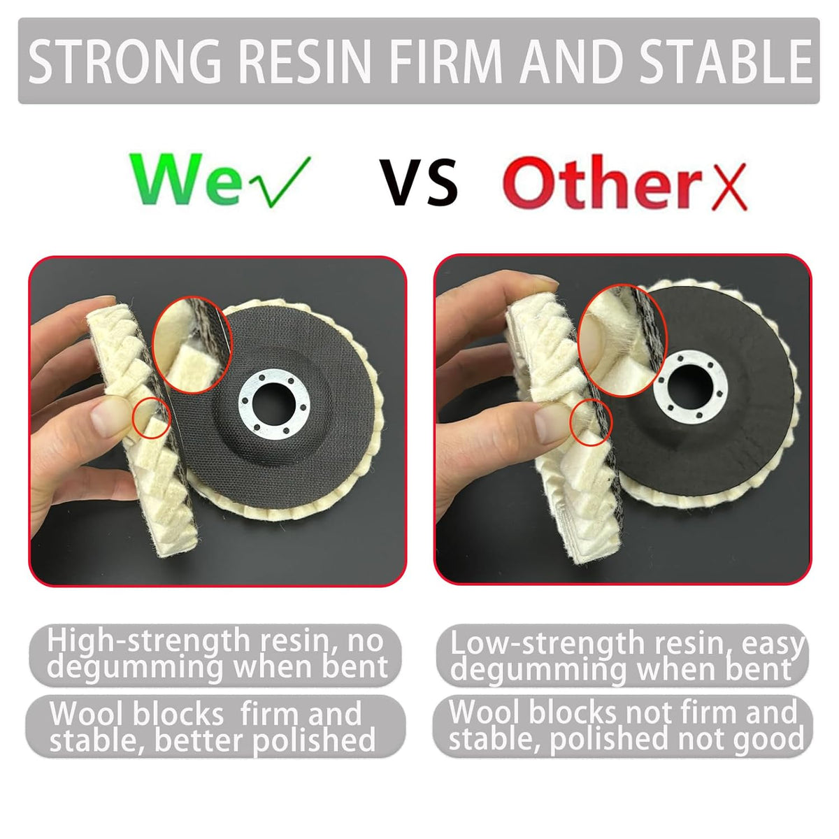SmoothCraft - High-Resilience Polishing Wheel for Metal & Wood – image 10
