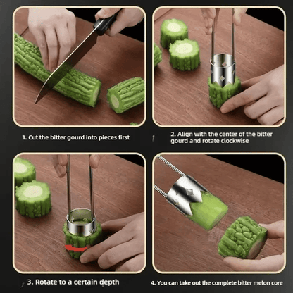 PrepSwift – 2 Pcs Kitchen Corer Tool Kit – image 6