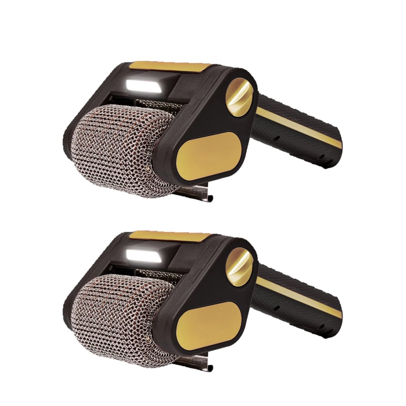 PureScrub – Safe Power Grill Cleaner – Black-gold version 2 pcs