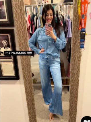 VistaSleep – Denim-Inspired Loungewear Set – image 6