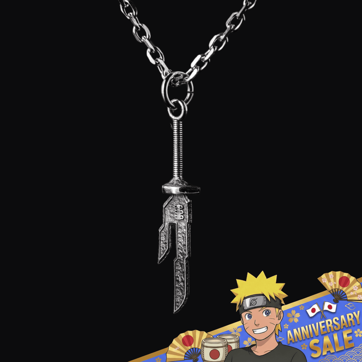 SpearVoid – Inverted Spear of Heaven Anime Pendant – Silver
