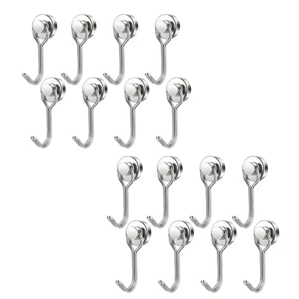 MagnaHook - Heavy Duty Swivel Hooks – 16 pcs