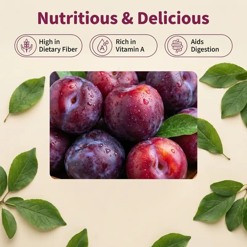 PureHarvest – Heirloom Non-GMO Grafted Plum Tree Sapling – image 11