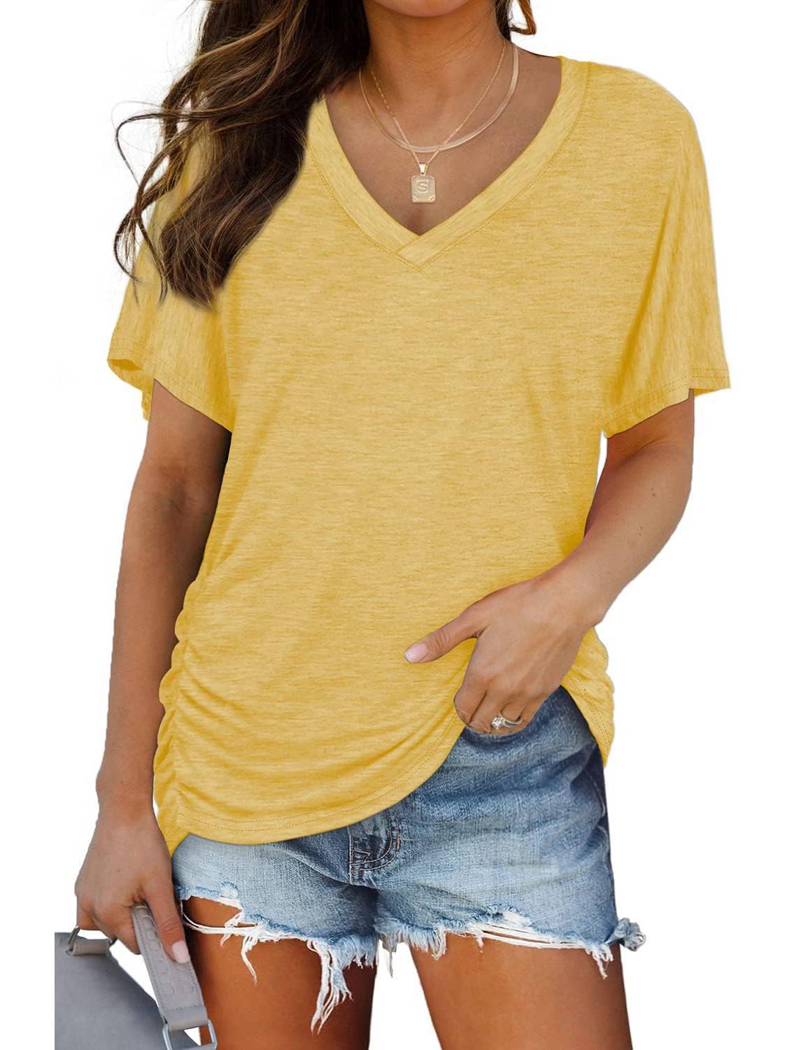 LunaFlow – V-Neck Loose Fit Top – image 12