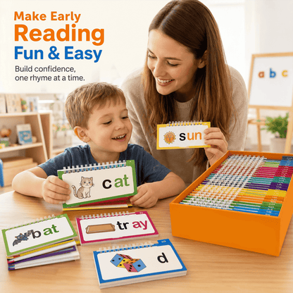 SmartSteps – Early Learning Phonics Flip Book Set – Yellow / Buy 1 Set （30 Books）