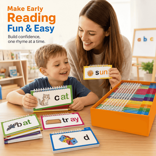 SmartSteps – Early Learning Phonics Flip Book Set – Yellow / Buy 1 Set （30 Books）