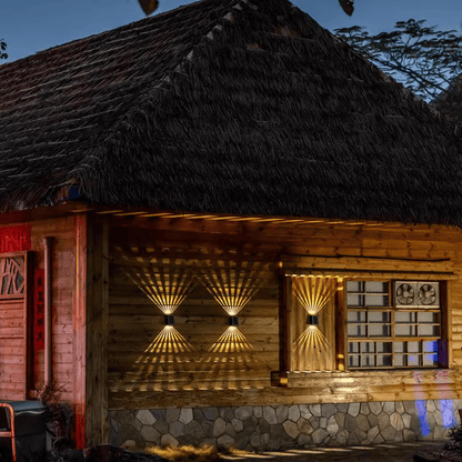 BrightRay – Outdoor 4 LED Solar Wall Lights – image 4