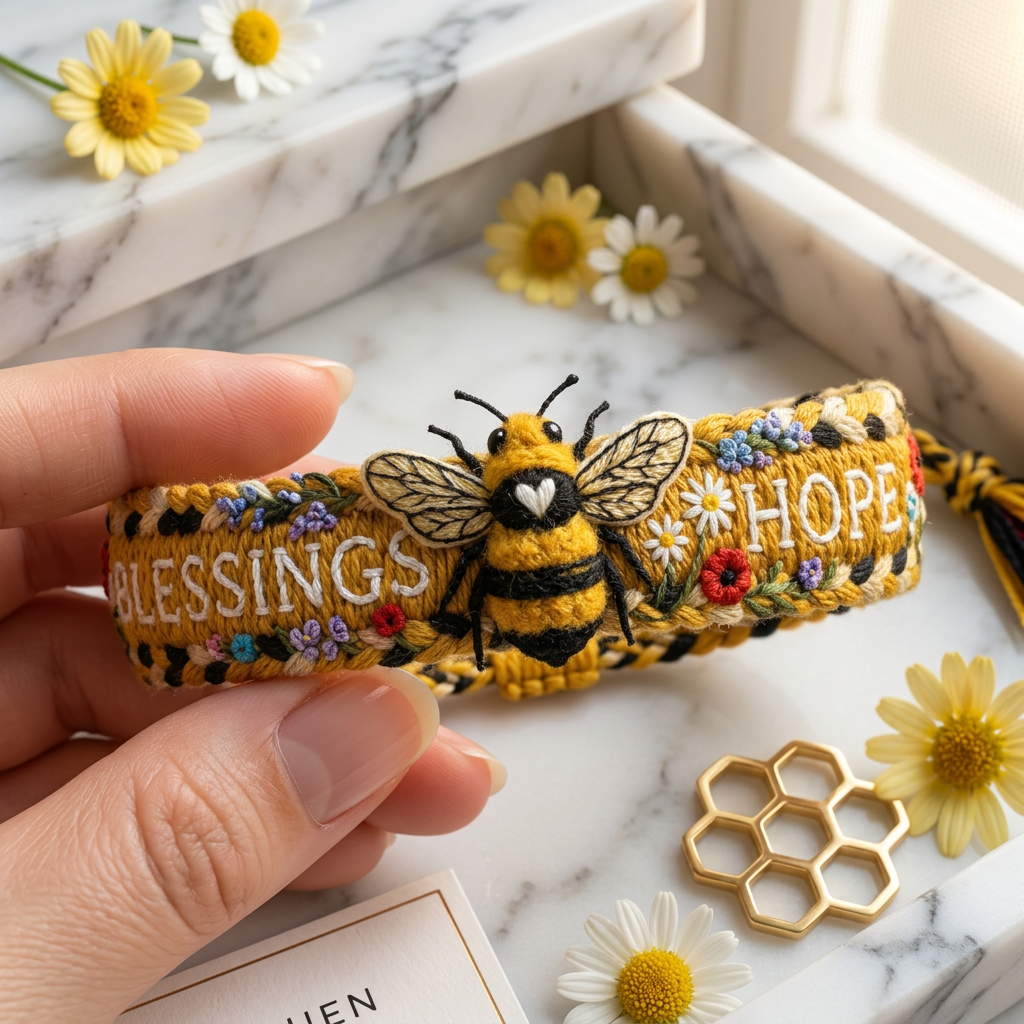 MeadowCharm – Artisan Embroidered Bracelet Collection – image 11
