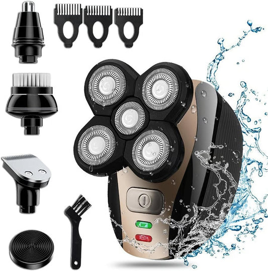 GroomFlex | 5-in-1 4D Electric Shaver Kit – 5-in-1 Electric Shaver