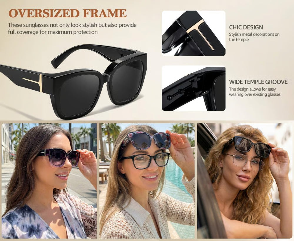 VisionGuard - UV400 Over-Glasses Polarized Sunglasses – image 13