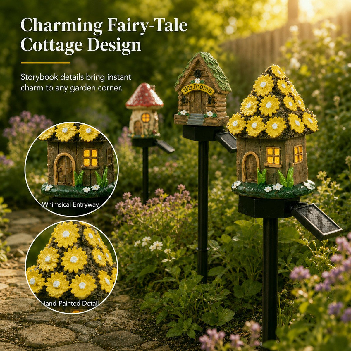 MushLumi – Solar Fairy-Tale Mushroom Cottage Light – image 16