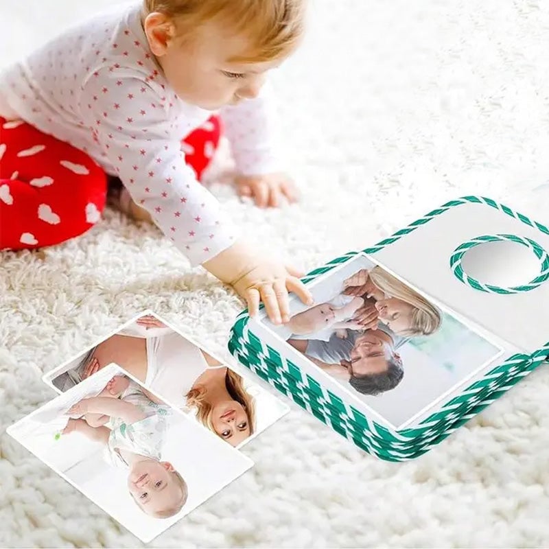 CuddlePages – My First Baby Memory Book with Mirror – image 4