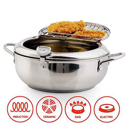 CookForge – Premium Stainless Frying Po & Oil Control Rack System – image 9