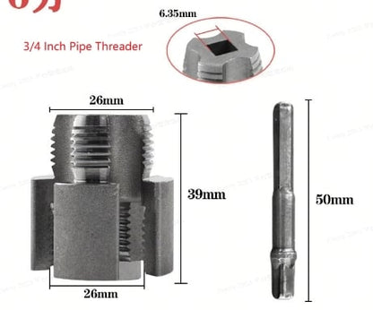 ThreadCraft – Heavy Duty Pipe Tool – 3/4 Inch Pipe Threader