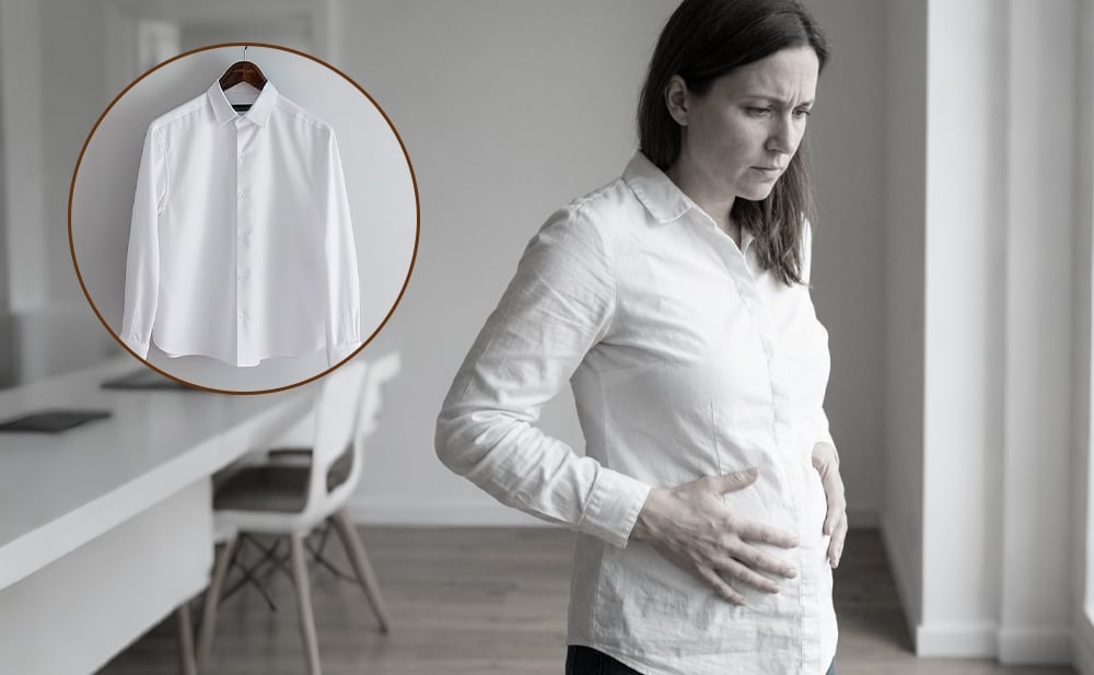LunaGrace – Puffed Sleeve V-Neck Blouse – image 3