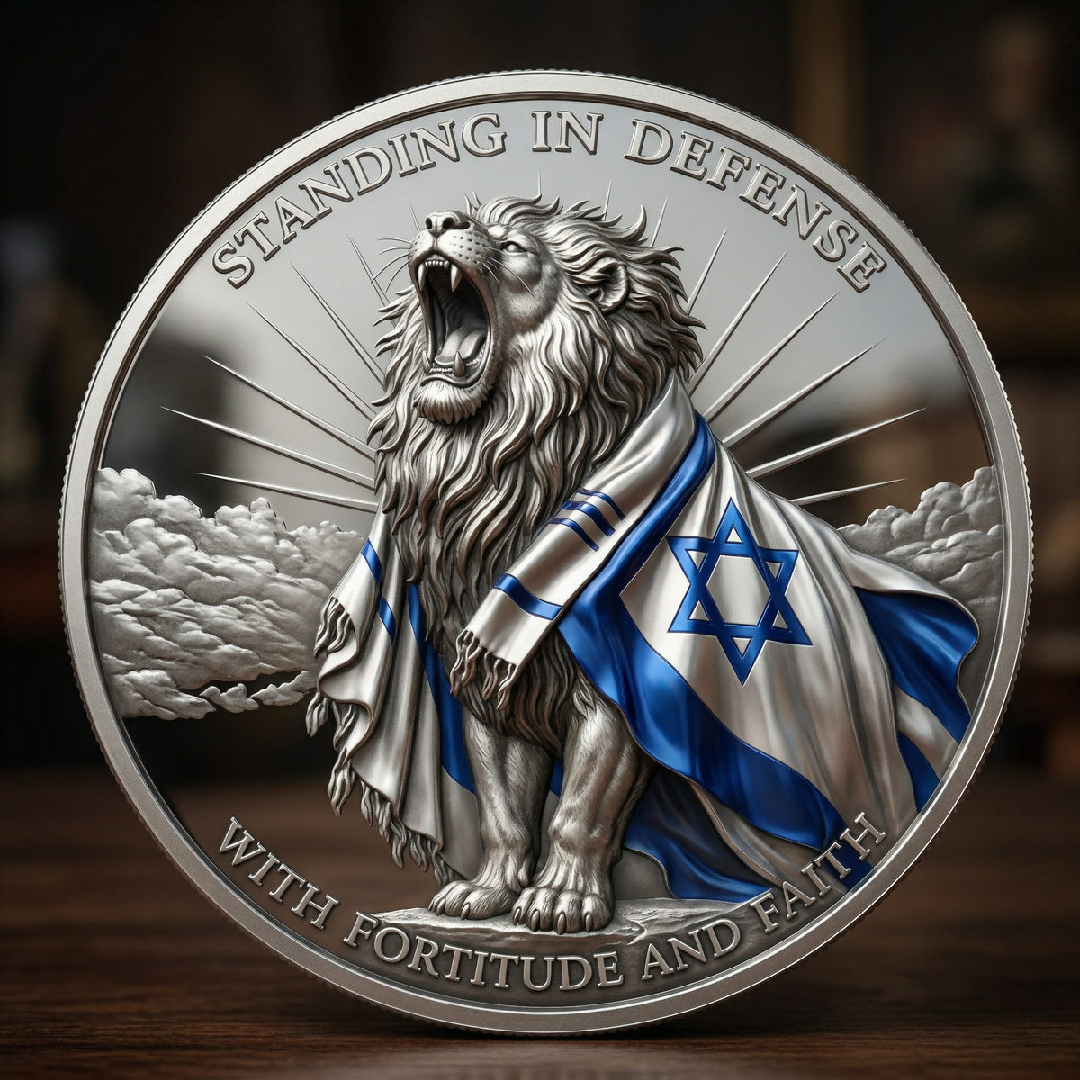 LionOfCovenant – Faith & Fortitude Coin – image 2