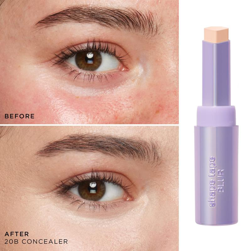 LumiCover – Natural Finish Blur Concealer Stick – Light / High-Quality Brush