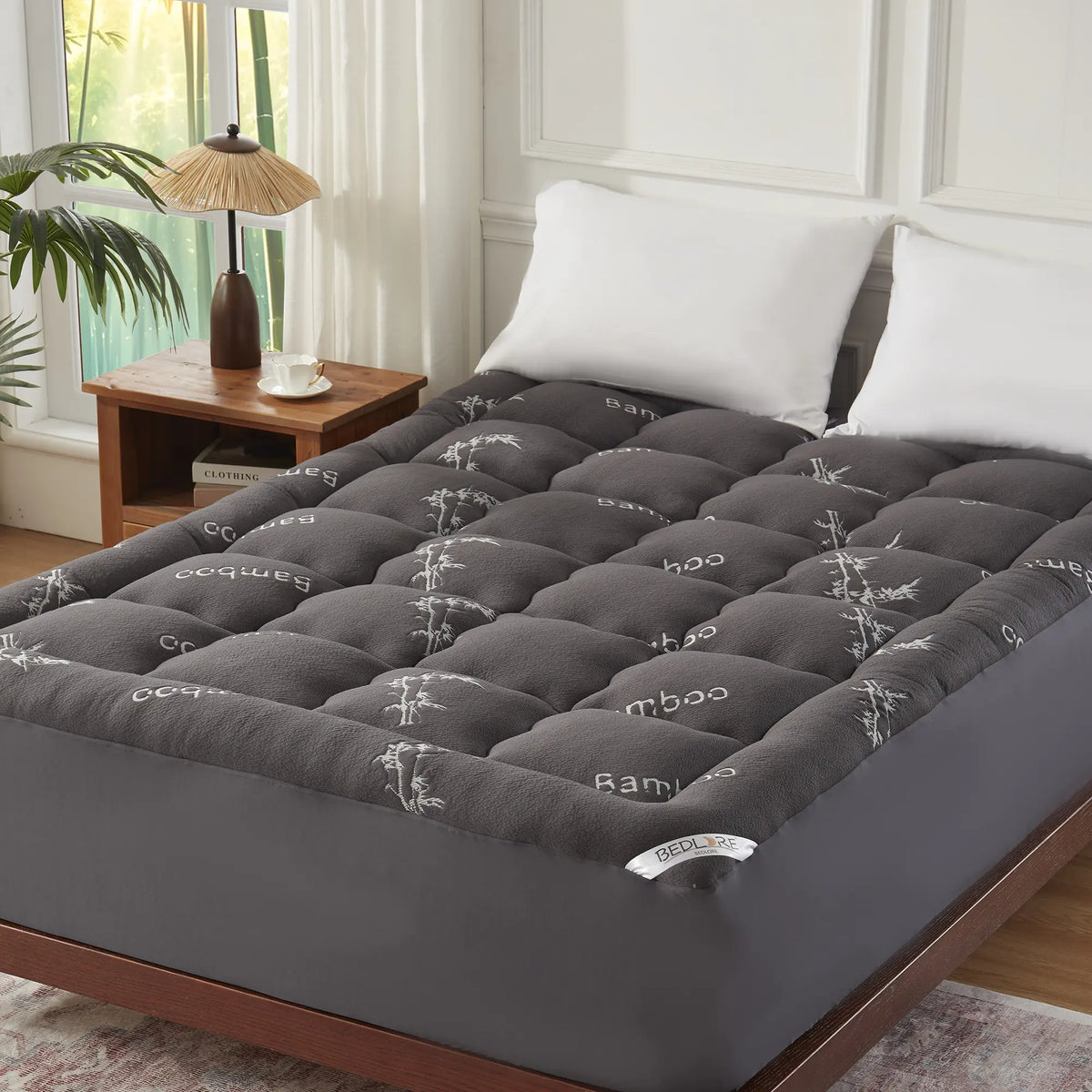 AeroRest – Cooling Mattress Layer – Dark Gray / Twin-39x75 in / Buy 1
