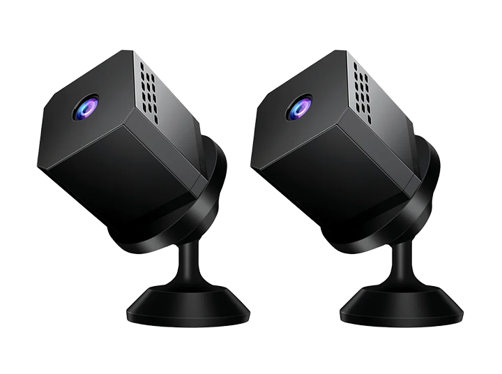 NightGuard – Mini HD Smart Security Camera – Black / Standard package / Buy 2