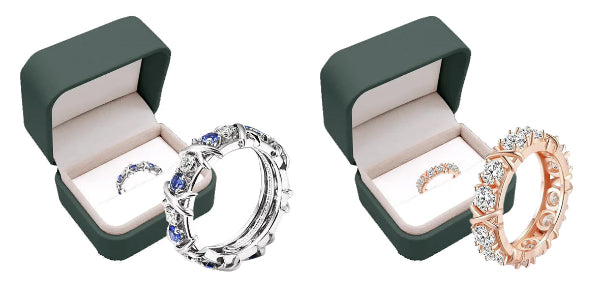 Moissanova – Magnetology Moissanite Diamond Ring – image 17
