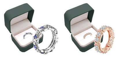 Moissanova – Magnetology Moissanite Diamond Ring – image 17