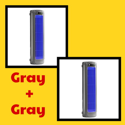 ChillMate – Portable Air Cooler – Set 2 (Gray+Gray) / Rechargeable Version