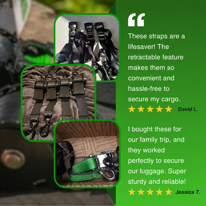 CargoLock - Retractable Ratchet Strap (2026 Upgraded Edition) – image 3