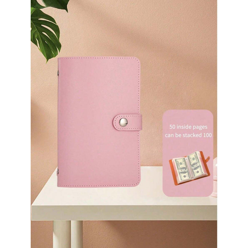 CoinTrack – Interactive Savings Challenge Journal – Pink