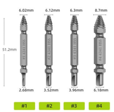MaxGrip – Screw Removal Extractor Set – image 3