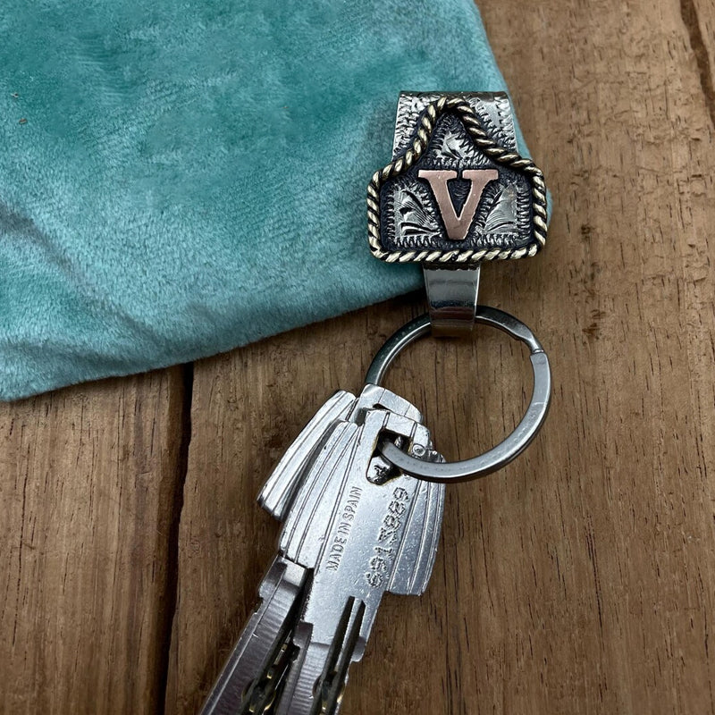RodeoKey – Western Initial Key Clip – image 6