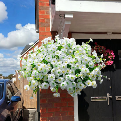 BloomScape – Outdoor Floral Decoration – White