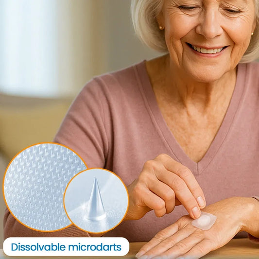 FlexiRelief – Advanced Microneedle Joint Comfort Patch – 1 Box - 8 Days: First Relief
