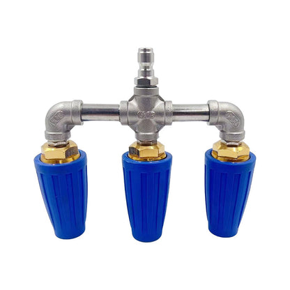 PowerSpin – High Pressure Dual Turbo Washer Nozzle – 1 pc - Triple-Nozzle Turbo