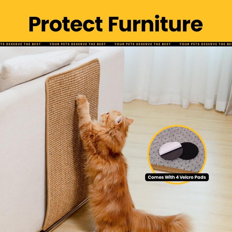 PawScratch – Natural Sisal Cat Scratch Pad – image 3
