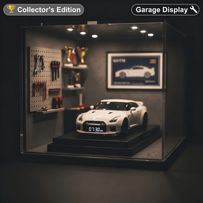 NitroPulse - Speedster Clock – White