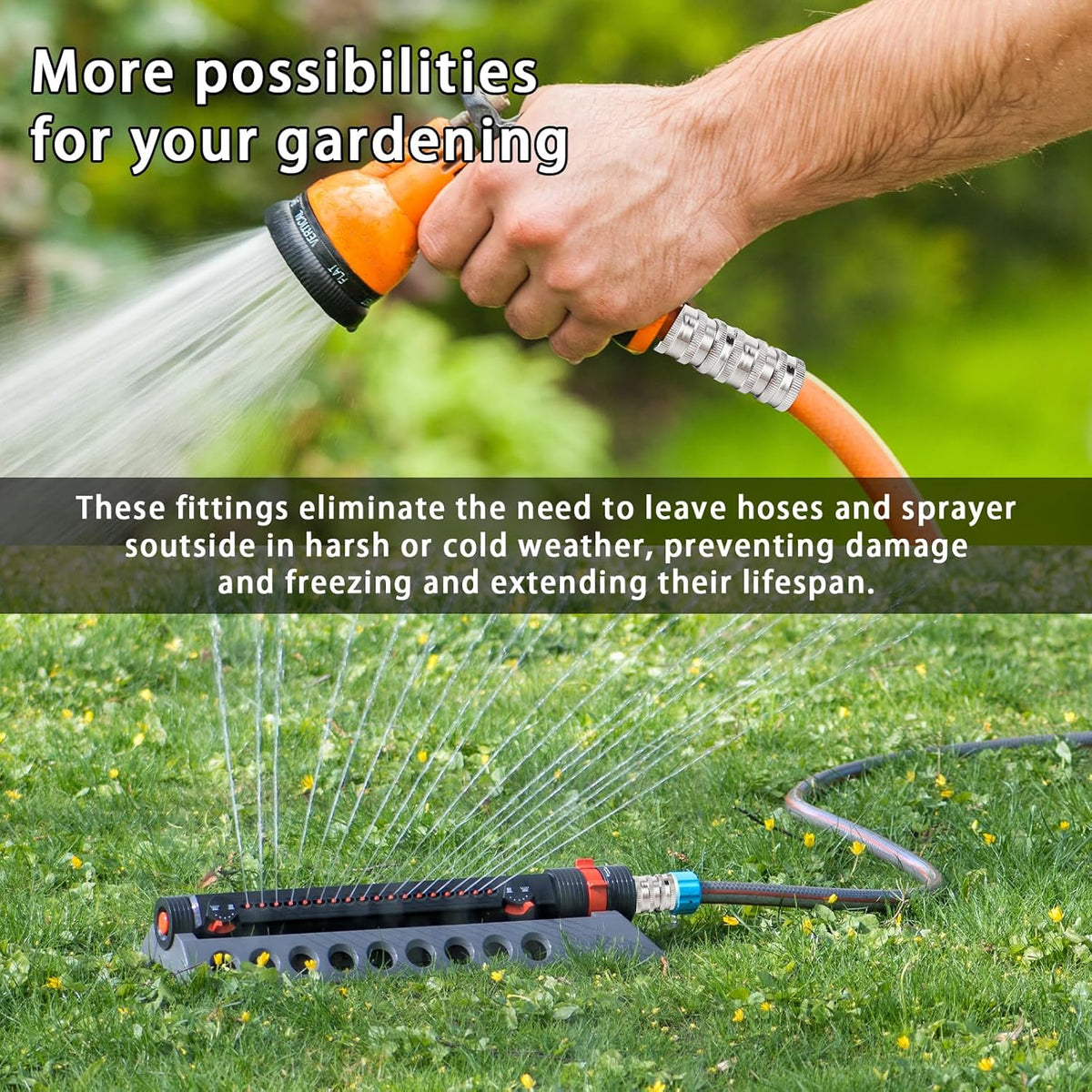 GardenPro – Stainless Steel Quick Connect Hose Set – image 6