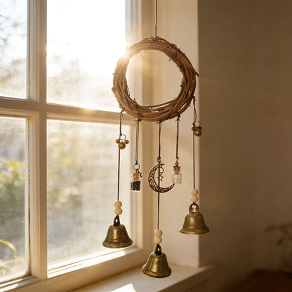 MystiBell – Boho Hanging Door Charm Bell – Retro style