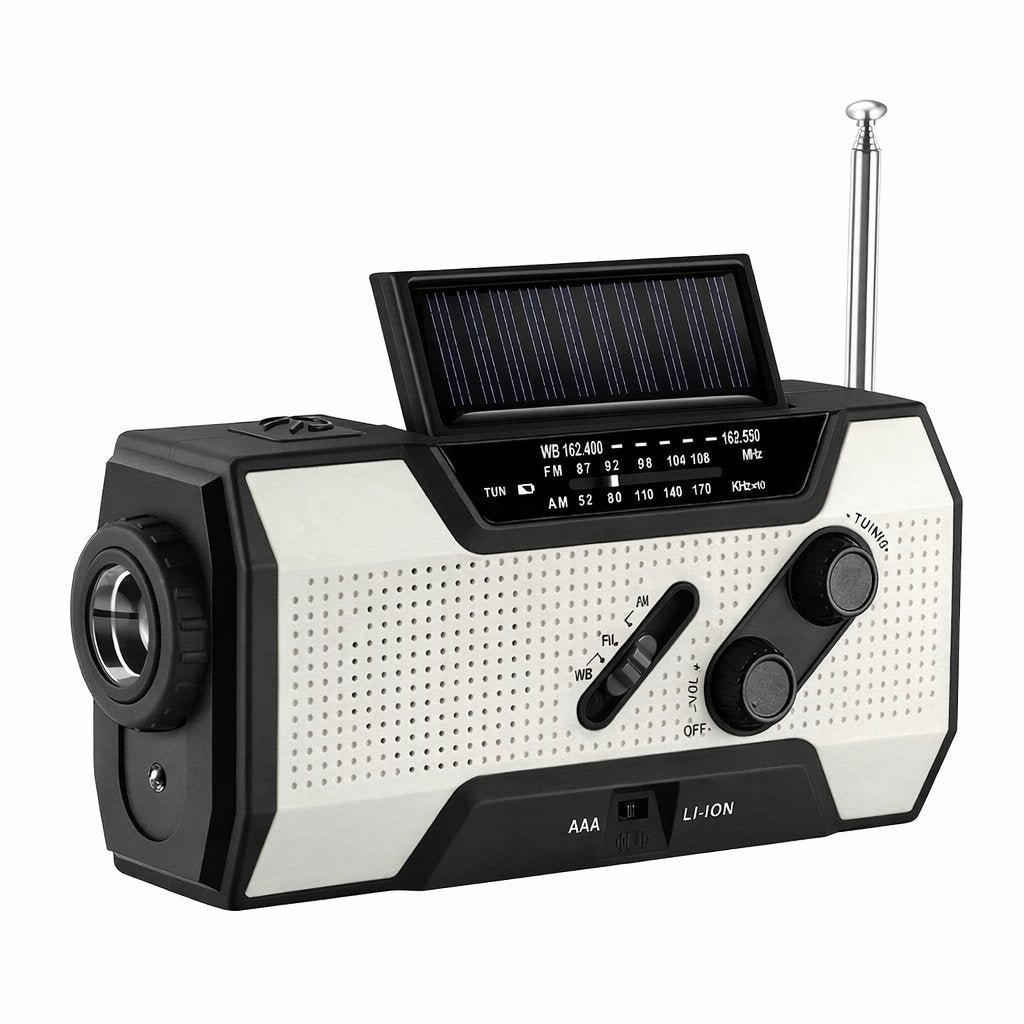PowerCast Elite – 4-in-1 Emergency Radio – White / Buy 1