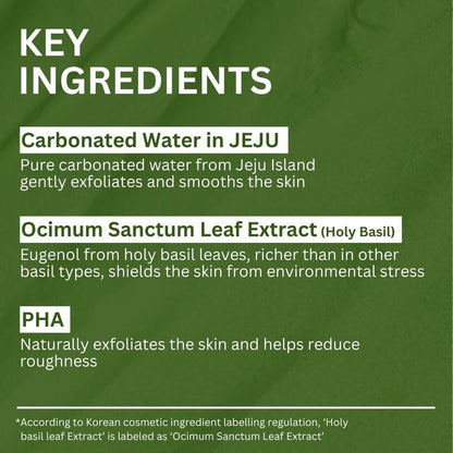 HerbaGlow – Holy Basil Bubble Deep Cleansing Mask – image 5
