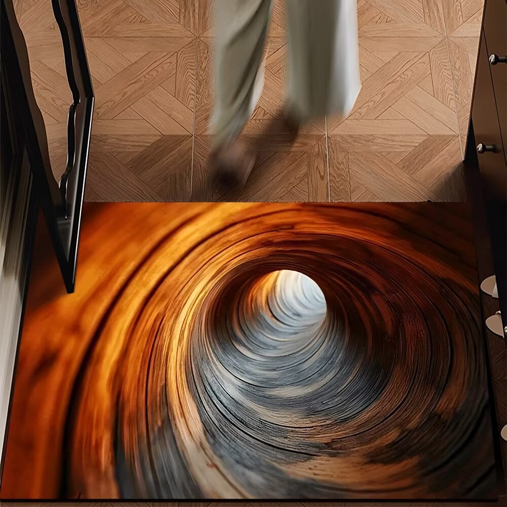 VisionMat - Optical Illusion Door Rug – Milky Way / 16*24in