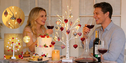 LumiBloom – Heart-Adorned LED Birch Table Decor – image 8