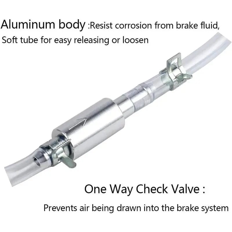 BrakeFlow – Universal One-Way Brake Bleeder Hose Kit – image 3